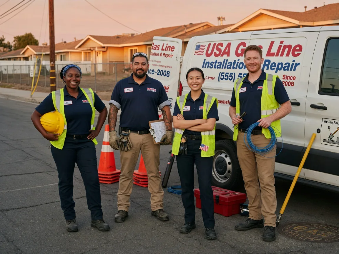 Gas Line Installation company in Christiansburg, OH